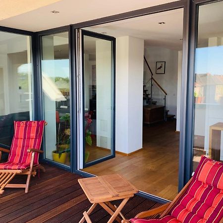 Exklusives Penthouse Im Ehemaligen Bunker Apartment Hanovra Exterior foto