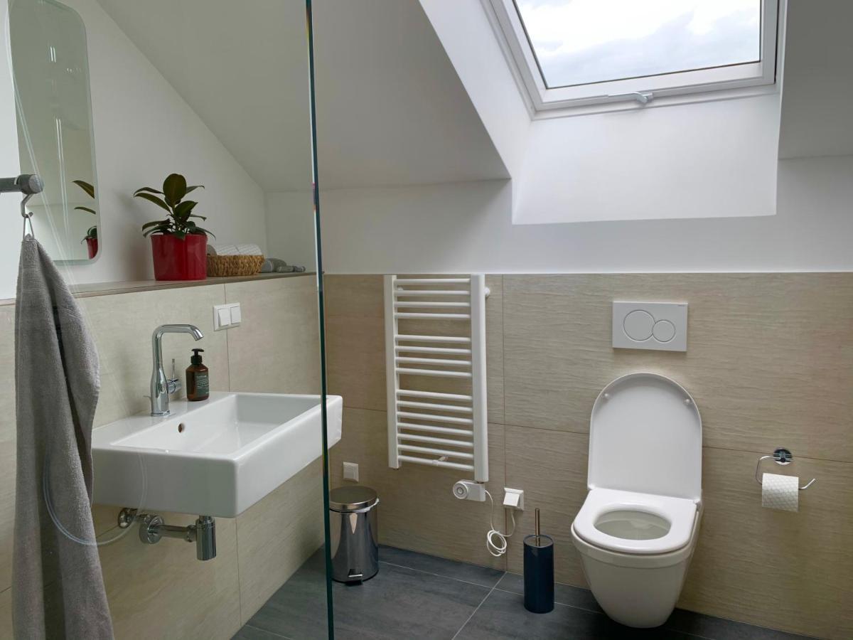 Exklusives Penthouse Im Ehemaligen Bunker Apartment Hanovra Exterior foto