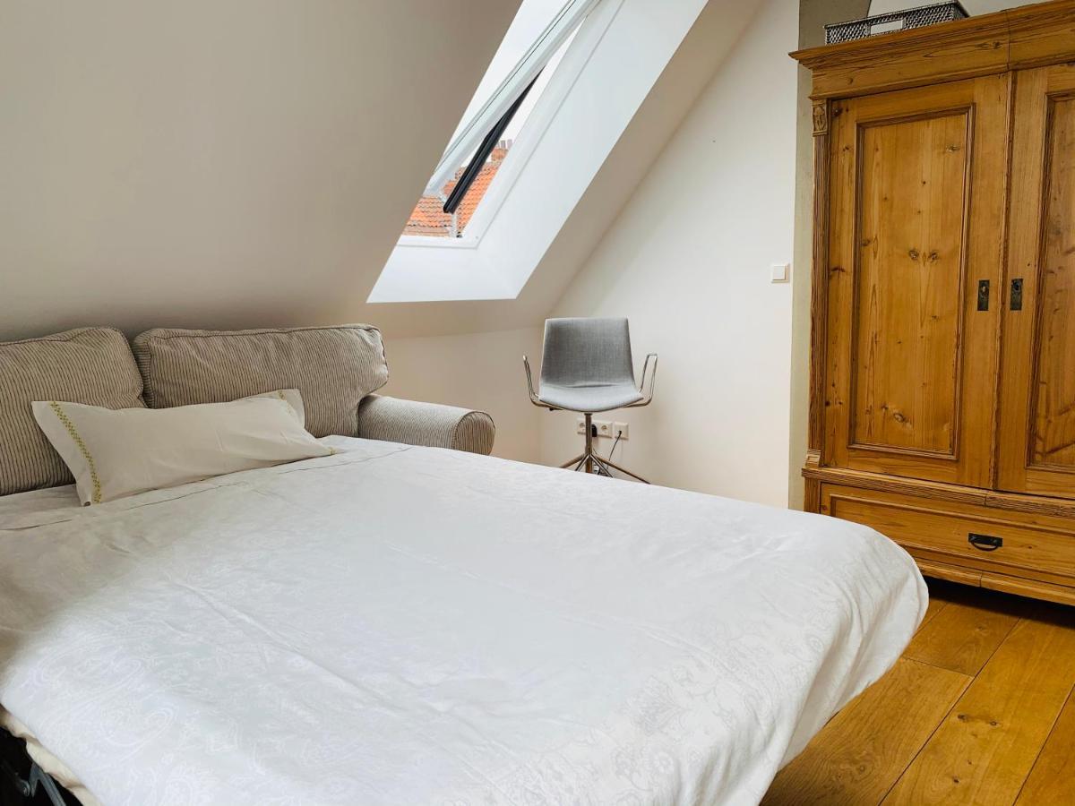 Exklusives Penthouse Im Ehemaligen Bunker Apartment Hanovra Exterior foto