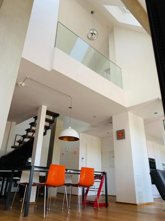 Exklusives Penthouse Im Ehemaligen Bunker Apartment Hanovra Exterior foto